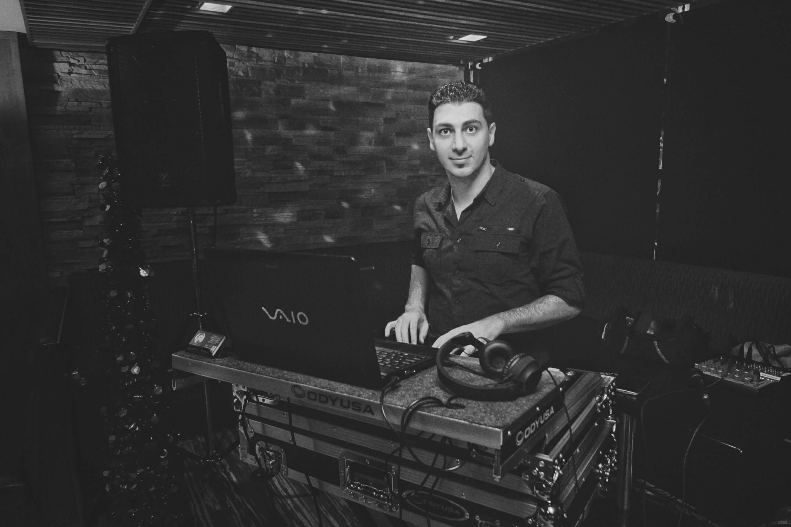 DJ Eddie11 at a coporate event